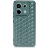 Xiaomi Redmi Note 13 Pro 5g Kılıf Petek Silikon Kapak - Koyu Yeşil