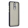 Xiaomi Redmi Note 8 Pro Kılıf Montreal Silikon Kapak - Lacivert