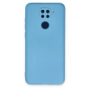 Xiaomi Redmi Note 9 Kılıf Nano İçi Kadife Silikon - Mavi