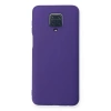 Xiaomi Redmi Note 9 Pro Kılıf Nano İçi Kadife Silikon - Mor