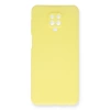 Xiaomi Redmi Note 9 Pro Kılıf Nano İçi Kadife Silikon - Sarı
