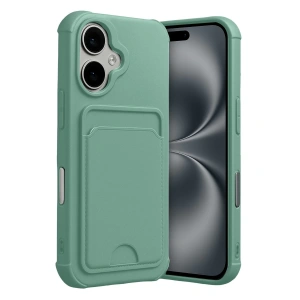 Apple İphone 17 Kelvin Kartvizitli Silikon - Açık Yeşil