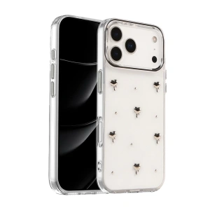 Apple İphone 17 Pro Max Fiyonk Desenli Kapak - Desen 1