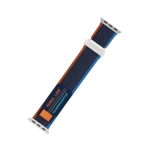 Apple Watch 38mm Alice Kumaş Kordon - Mavi-turuncu