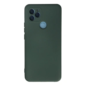 General Mobile Gm 21 Kılıf Nano İçi Kadife Silikon - Koyu Yeşil