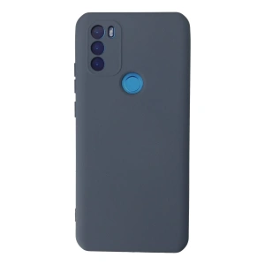 General Mobile Gm 21 Plus Kılıf Nano İçi Kadife Silikon - Gri