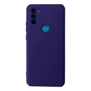 General Mobile Gm 21 Plus Kılıf Nano İçi Kadife Silikon - Mor