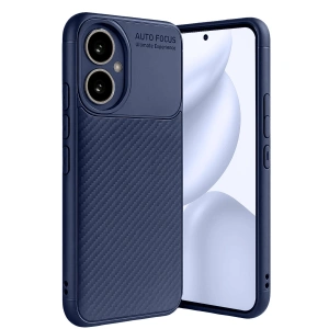 Honor 400 Kılıf Auto Focus Karbon Kapak - Lacivert