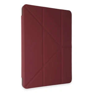 Huawei Honor Pad V9 Kılıf Kalemlikli Mars Tablet Kılıfı - Mürdüm