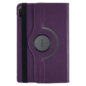 Huawei Honor Pad X8a Kılıf 360 Tablet Deri Kılıf - Mürdüm
