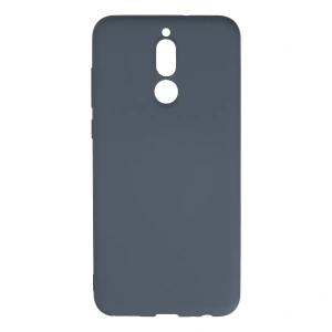 Huawei Mate 10 Lite Kılıf Nano İçi Kadife Silikon - Gri