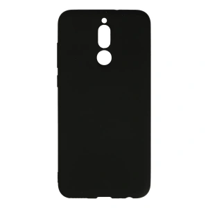 Huawei Mate 10 Lite Kılıf Nano İçi Kadife Silikon - Siyah