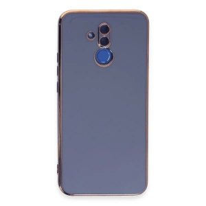 Huawei Mate 20 Lite Kılıf Volet Silikon - Mavi