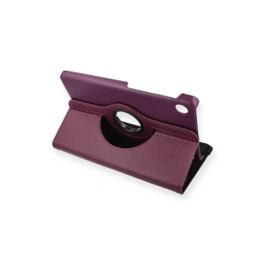 Huawei Matepad T8 8 Kılıf 360 Tablet Deri Kılıf - Mürdüm