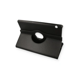 Huawei Mediapad T5 10 Kılıf 360 Tablet Deri Kılıf - Siyah