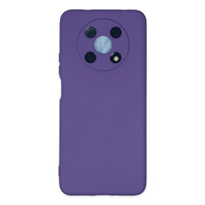 Huawei Nova Y90 Kılıf Nano İçi Kadife Silikon - Mor