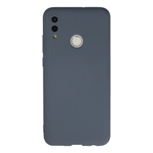 Huawei P Smart 2019 Kılıf Nano İçi Kadife Silikon - Gri