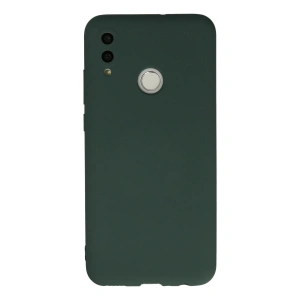 Huawei P Smart 2019 Kılıf Nano İçi Kadife Silikon - Koyu Yeşil