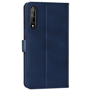 Huawei P Smart S Kılıf Trend S Plus Kapaklı Kılıf - Lacivert