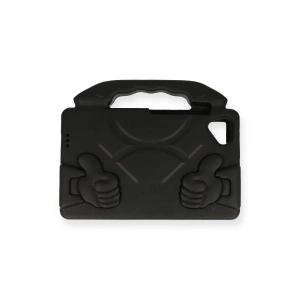 İpad 10.2 (7.nesil) Kılıf Like Stantlı Tablet Silikon - Siyah