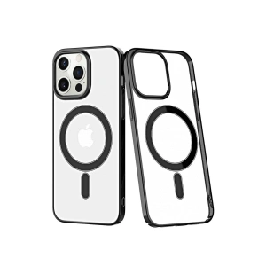 İphone 12 Pro Max Kılıf Element Magneticsafe Sert Kapak - Siyah