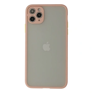 İphone 12 Pro Max Kılıf Montreal Silikon Kapak - Pembe
