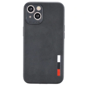 İphone 13 Mini Kılıf Loop Deri Silikon - Siyah