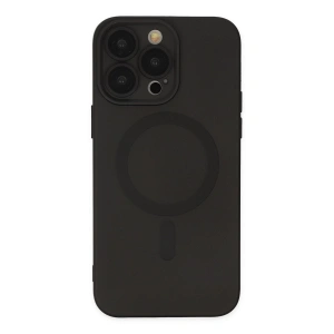 İphone 13 Pro Kılıf Moshi Lens Magneticsafe Silikon - Siyah