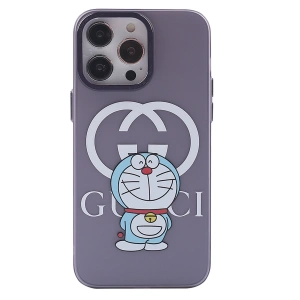 İphone 13 Pro Kılıf Prada Desenli Kapak - Prada Mor - 3