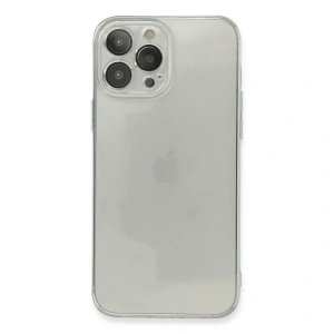 İphone 13 Pro Max Kılıf Fly Lens Silikon - Şeffaf