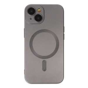 İphone 14 Plus Kılıf Moshi Lens Magneticsafe Silikon - Füme