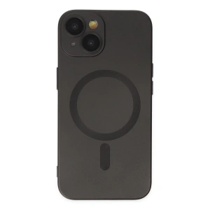 İphone 14 Plus Kılıf Moshi Lens Magneticsafe Silikon - Siyah