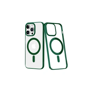 İphone 14 Pro Kılıf Element Magneticsafe Sert Kapak - Köknar Yeşili
