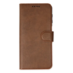 İphone 14 Pro Kılıf Trend S Plus Kapaklı Kılıf - Taba