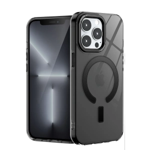İphone 14 Pro Kılıf Troy Magsafe Kapak - Siyah