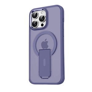 İphone 14 Pro Tork Magsafe Standlı Kapak - Derin Mor