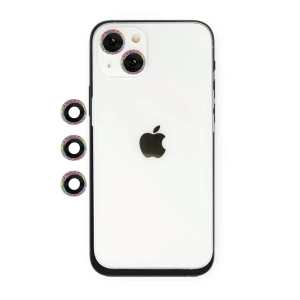 İphone 14 Shine Kamera Lens - Rainbow