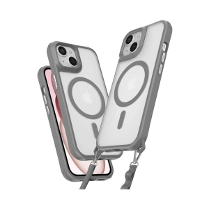 İphone 15 Plus Kılıf Enka Magsafe Silikon Kılıf - Titan Gri