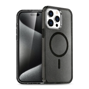 İphone 15 Pro Kılıf  Magsafe Kapak - Siyah