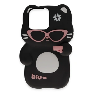 İphone 15 Pro Kılıf Poky Karakter Silikon Kapak - Desen 1