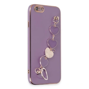 İphone 6 Kılıf Esila Silikon - Mor