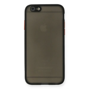 İphone 6 Kılıf Montreal Silikon Kapak - Siyah