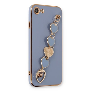 İphone 7 Kılıf Esila Silikon - Gri