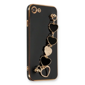 İphone 7 Kılıf Esila Silikon - Siyah