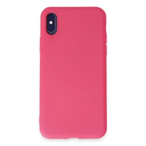 İphone X Kılıf First Silikon - Pembe