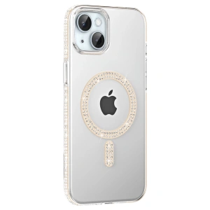 Joko Apple İphone 14 Move Taşlı Magsafe Kapak - Pembe