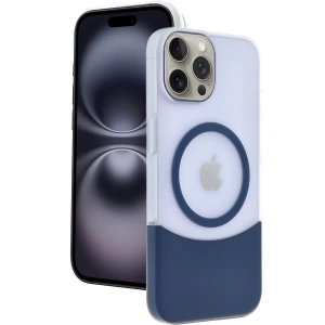 Joko Apple İphone 15 Pro Max Velar Magsafe Kapak - Lacivert