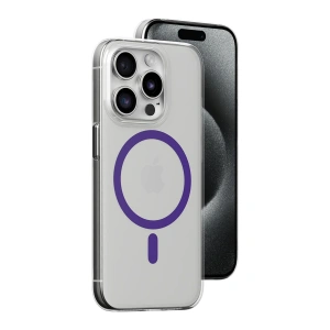 Joko İphone 14 Pro Kılıf Bubble Magsafe Kapak - Mor