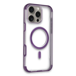 Joko İphone 14 Pro Max Hilton Magsafe Kapak - Derin Mor