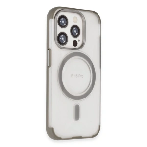 Joko İphone 15 Pro Max Hilton Magsafe Kapak - Titan Gri